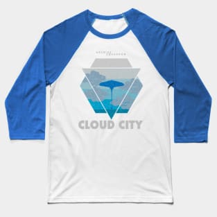 Sky Guy Cloud City Baseball T-Shirt